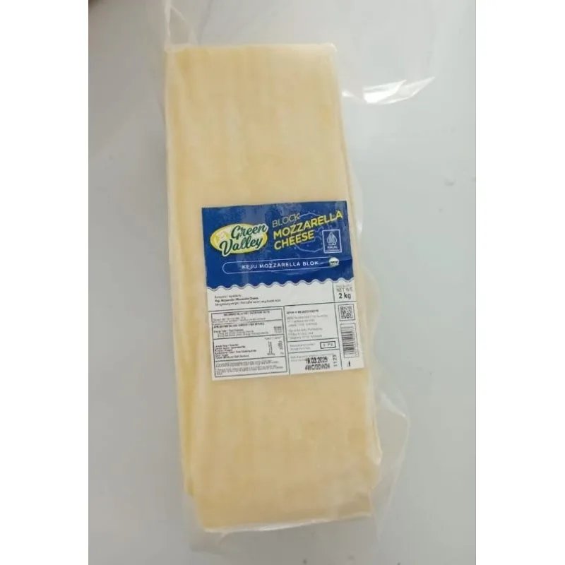 Mozzarella Green Valley 2KG Blok