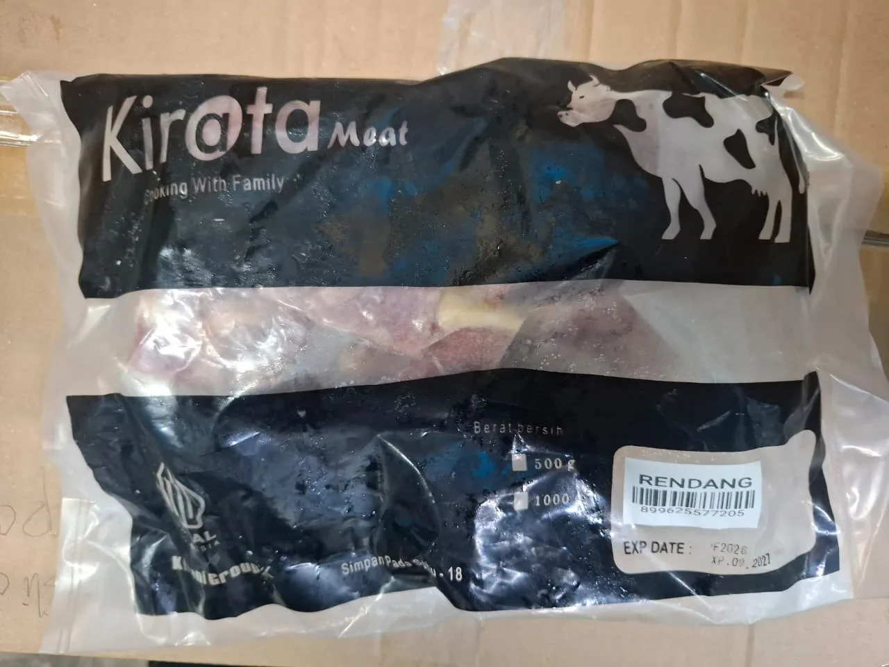 KIRATA DAGING SAPI RENDANG 500 g