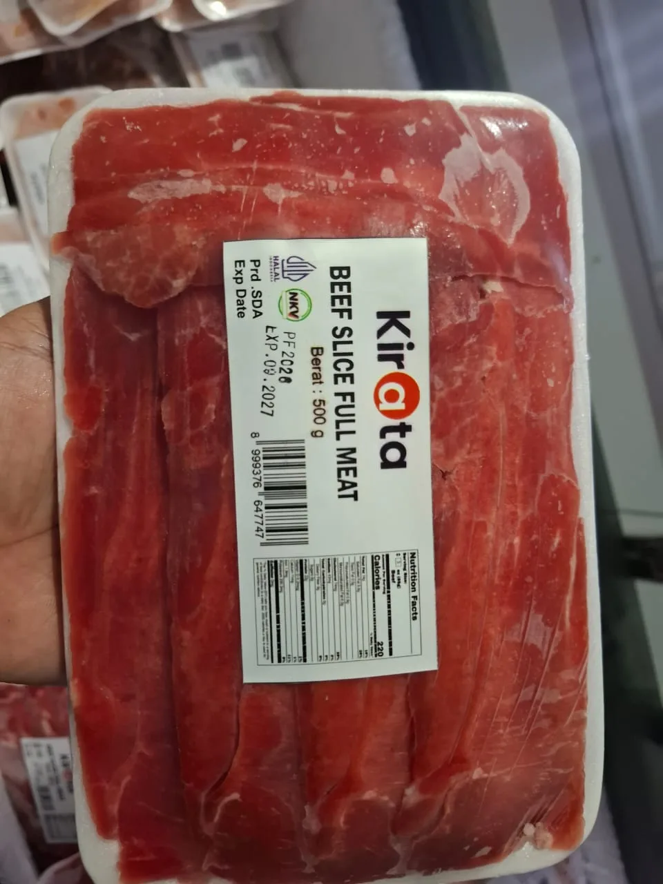 KIRATA BEEF SLICE FULL MEAT