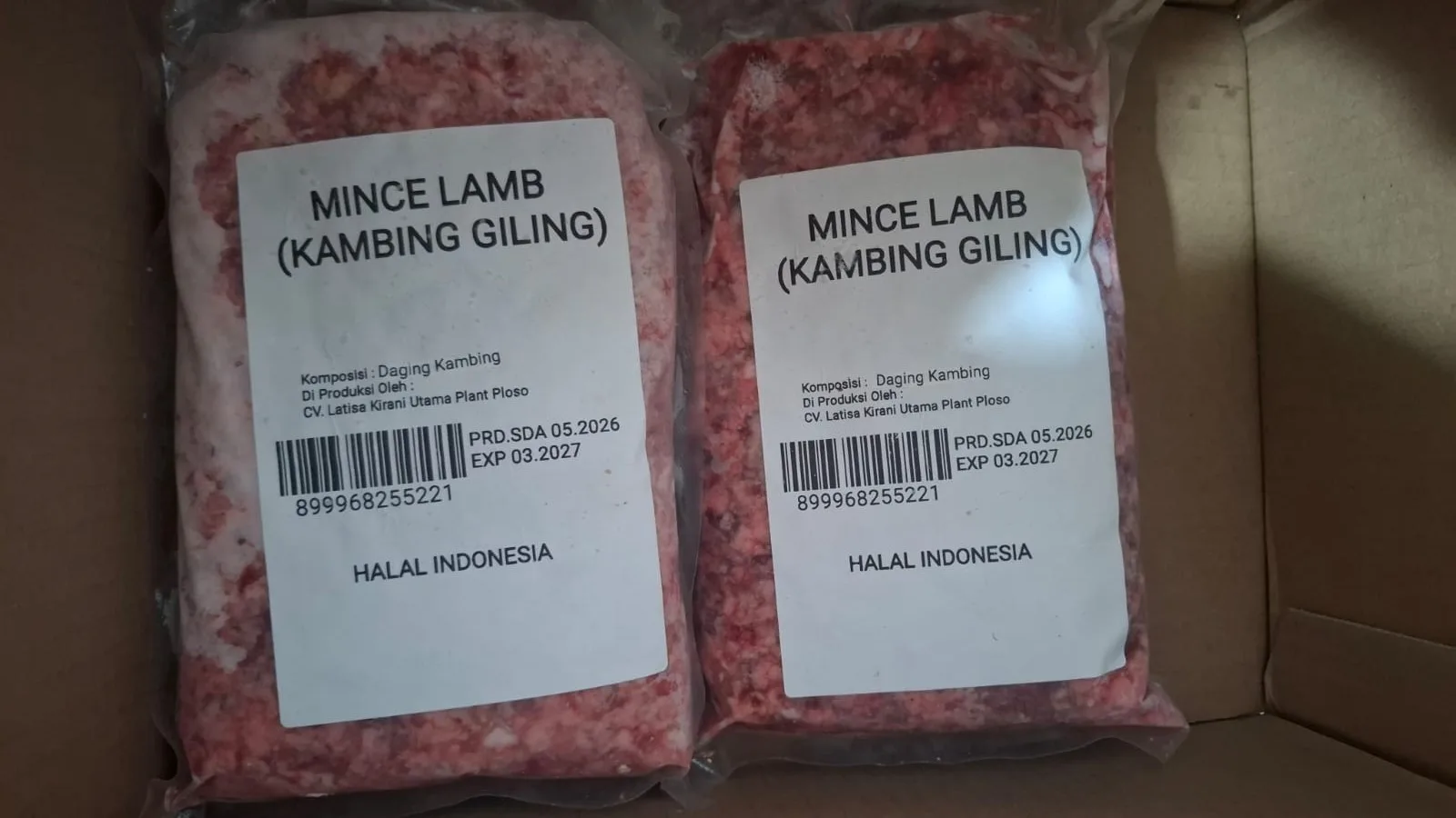 MINCED LAMB Halal