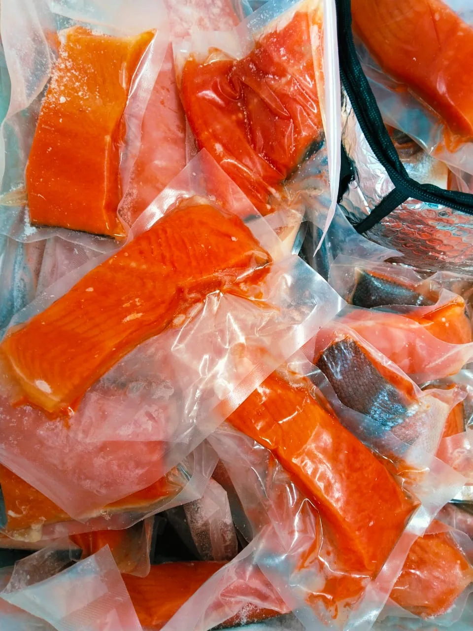 Pasific Ocean Salmon Steak 50-150 GR
