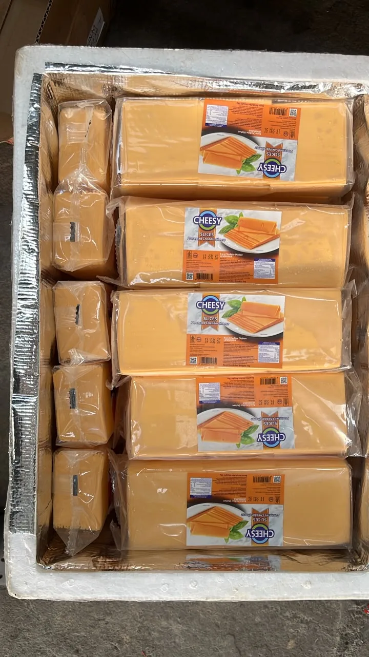 CHEESY RED SLICE 1 KG 6X 1 KG